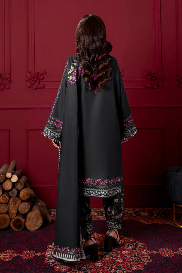 Printed - 3 Pc Linen Suit