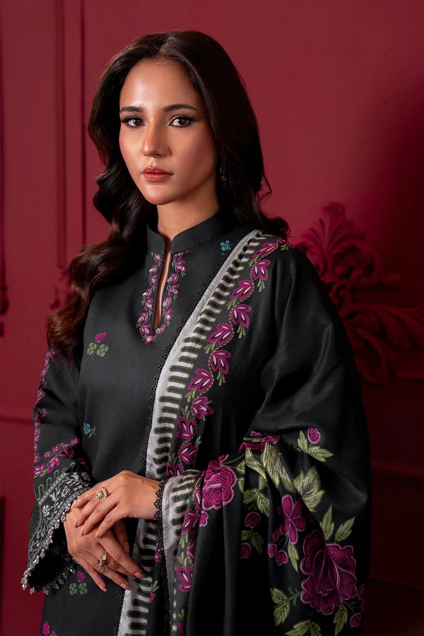 Printed - 3 Pc Linen Suit