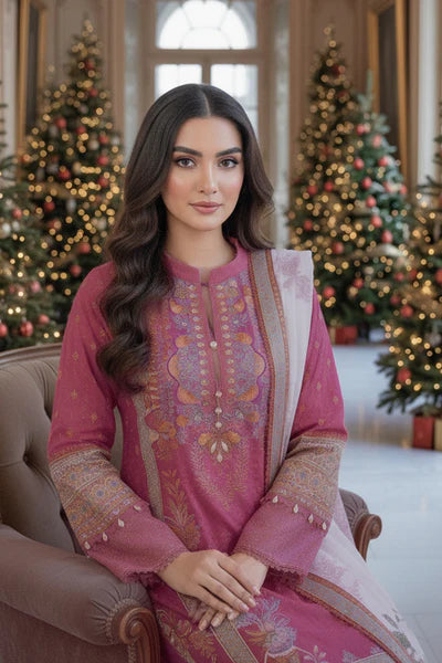 Printed - 3 Pc Karandi Suit