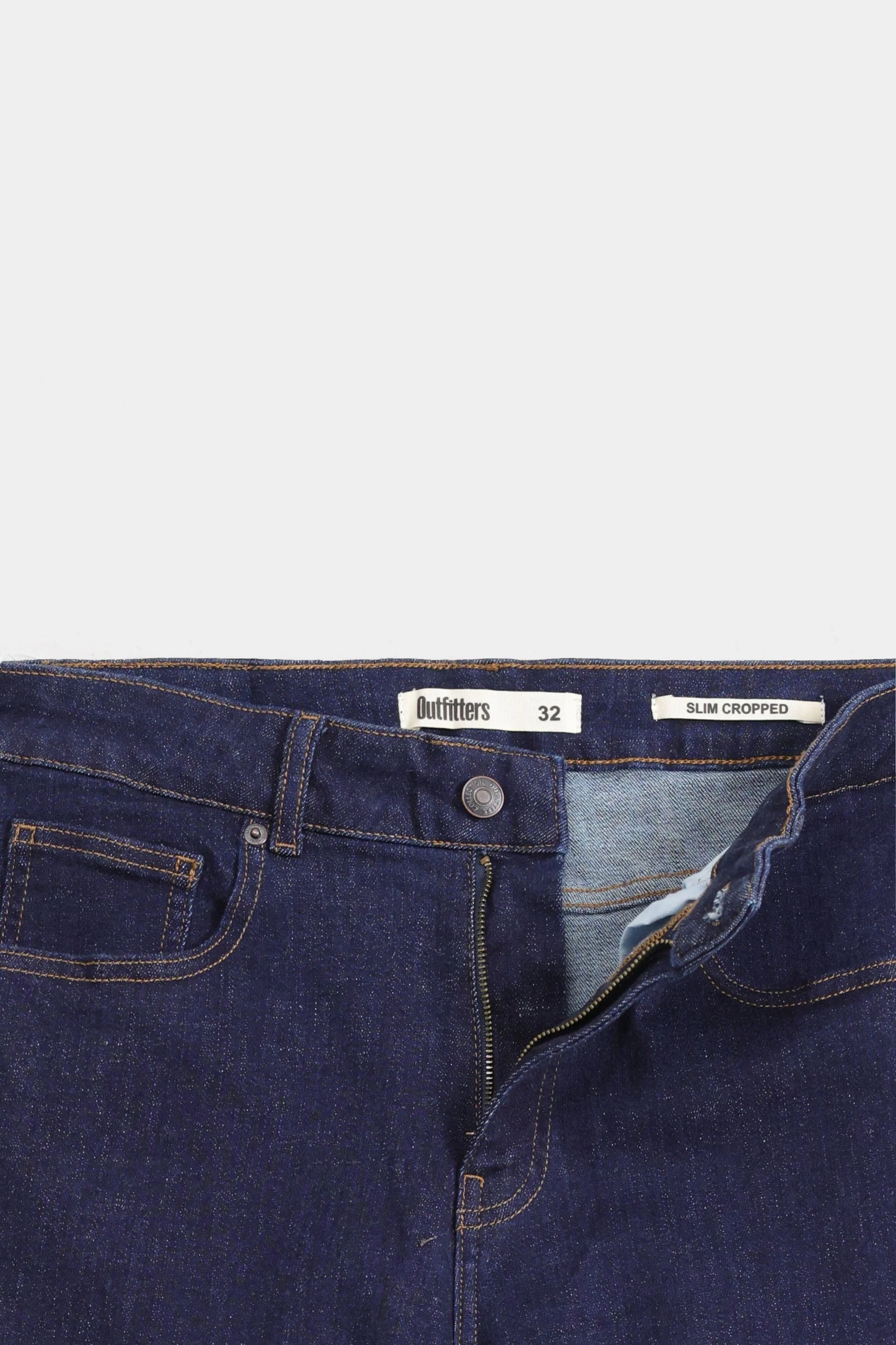 slim cropped jean